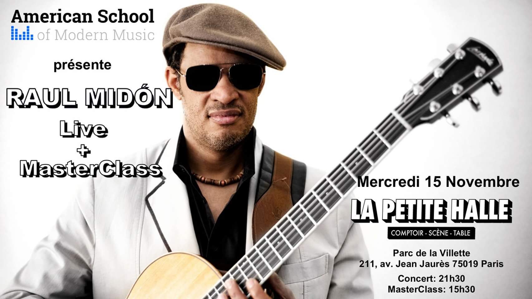 Raul Midon Master-Class + Concert