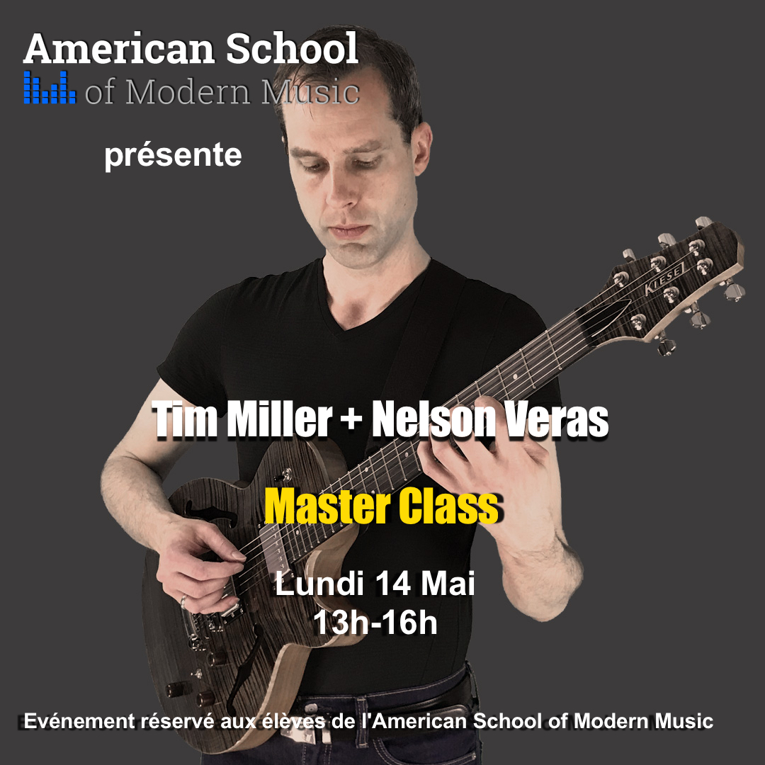 Tim Miller et Nelson Veras Masterclass